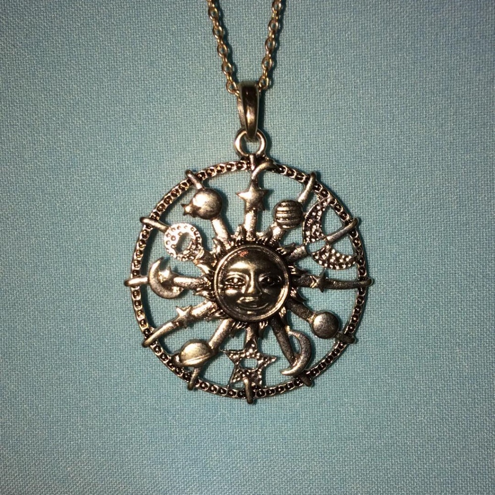 Stars and Moon Necklace